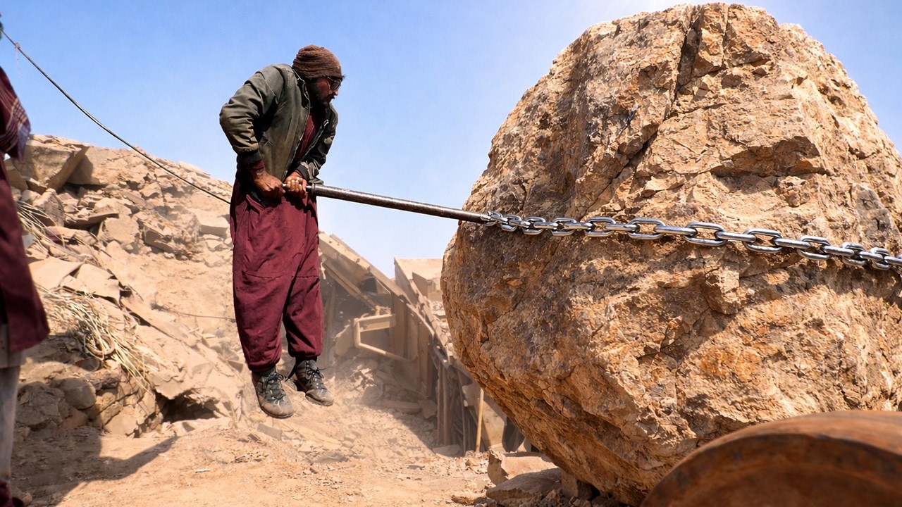 🔥“HEAVY BOULDERS CRUSHING Moments Caught on Camera! (MOST INTENSE DRAMA EVER!)”
