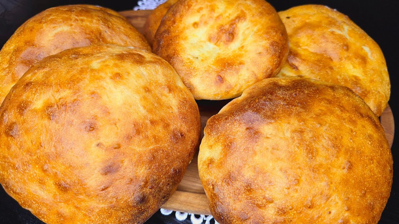Authentic Turkish  Puff Bread | Easy Recipe