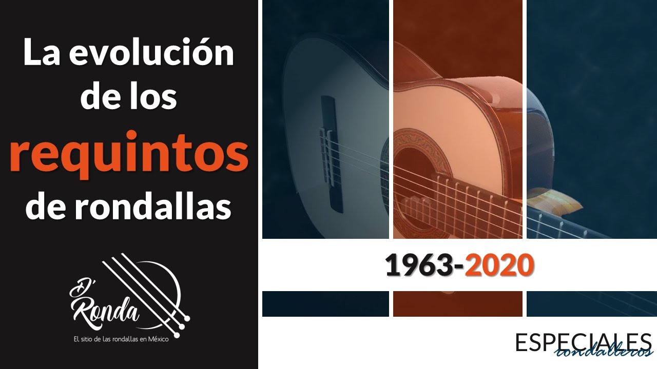 La evolución de los requintos de rondallas 1963-2020 | D'Ronda