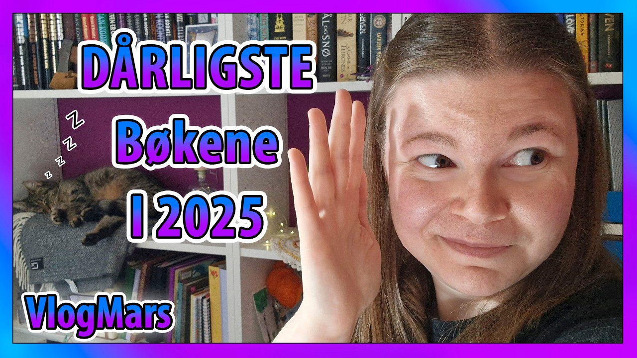 De DÅRLIGSTE bøkene i 2025! | VlogMars
