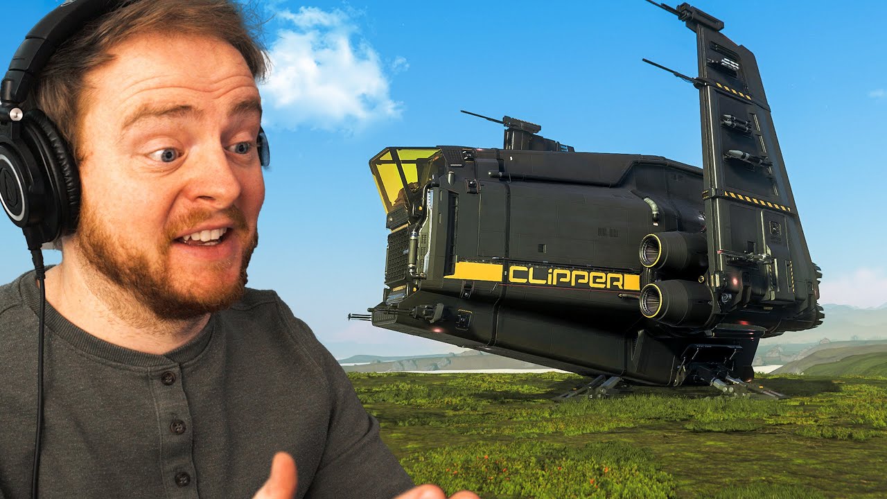 Star Citizen вместил в это безумное количество... (Полный тур и игровой процесс DRAKE Clipper)