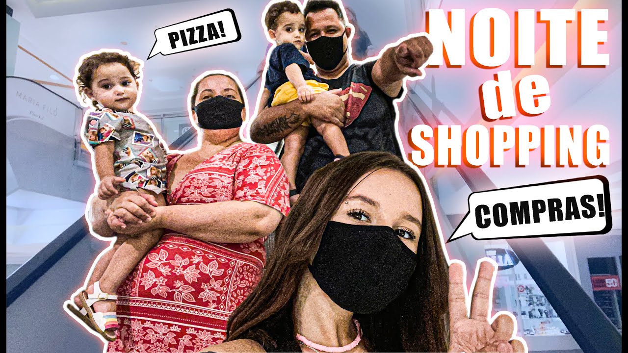 MINA ROTINA - NOITE DE SHOPPING COM A FAMÍLIA | Yasmin Galvão