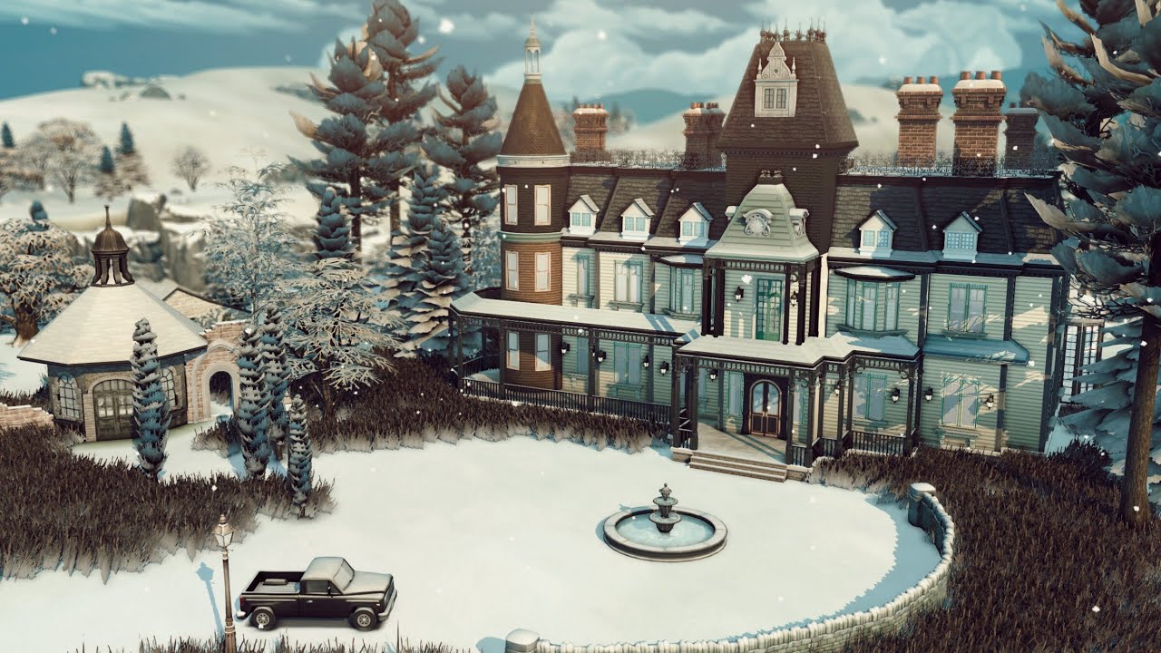 ОГРОМНЫЙ дом в викторианском стиле | Сериал «Ключи Локков» | Совместная работа с @BojanaSims | Th...