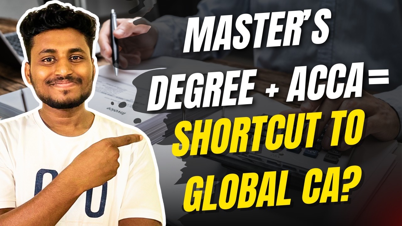 Easiest Way to Become a Global CA | MSc International Accounting & Finance (JGU | ACCA) Review
