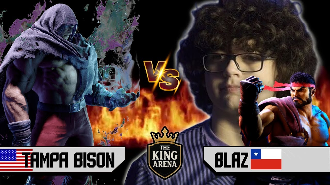 SF6 ▰ BLAZ (#1 Ranked Ryu) vs Tampa Bison (M.bison) ▰ High-Level Gameplay