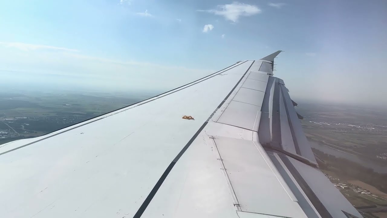 Full Landing at Frankfurt Airport | Lufthansa Airbus A321-100 | 4k