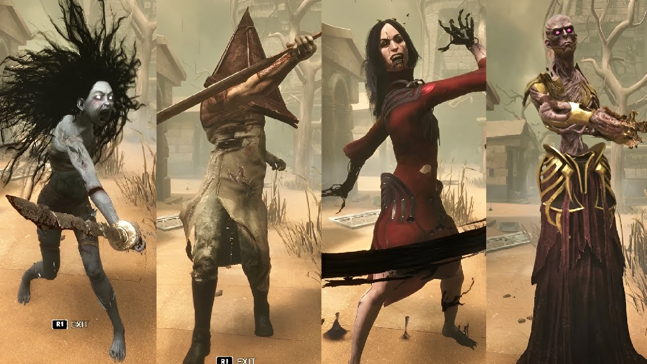 Dead By Daylight - All Killer Attack Animations