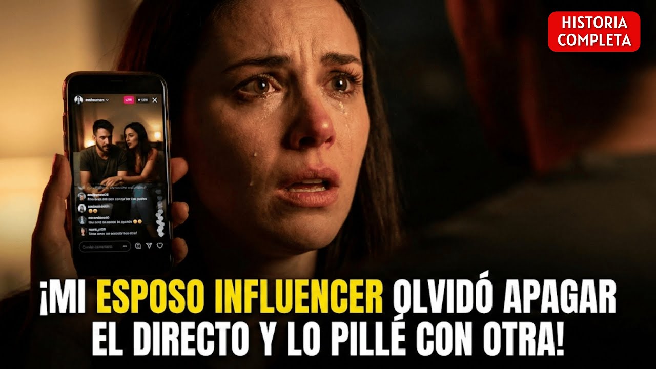 Mi esposo influencer olvidó apagar el DIRECTO y lo pillé con otra: 