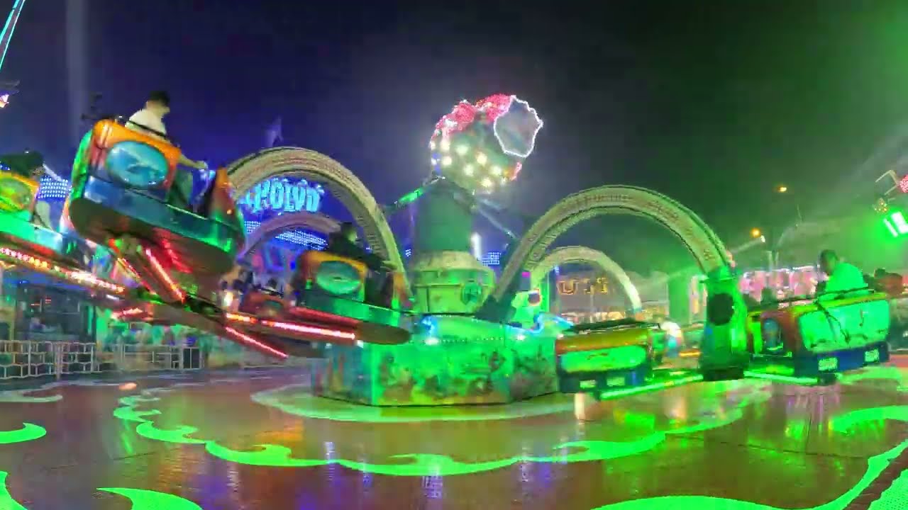 Der Polyp Dre&szlig;en offride Schueberfouer Luxemburg 2025