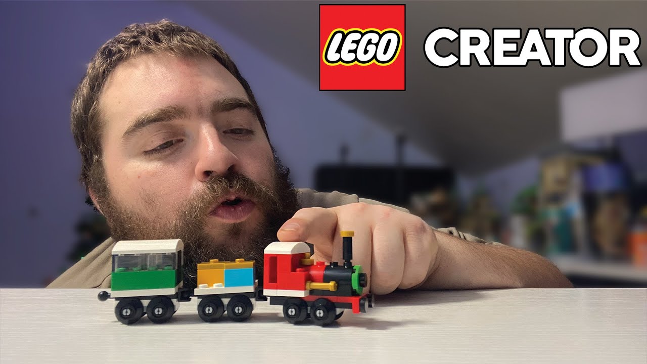 LEGO Creator 30584 Winter Holiday Train Polybag Set Build/Review