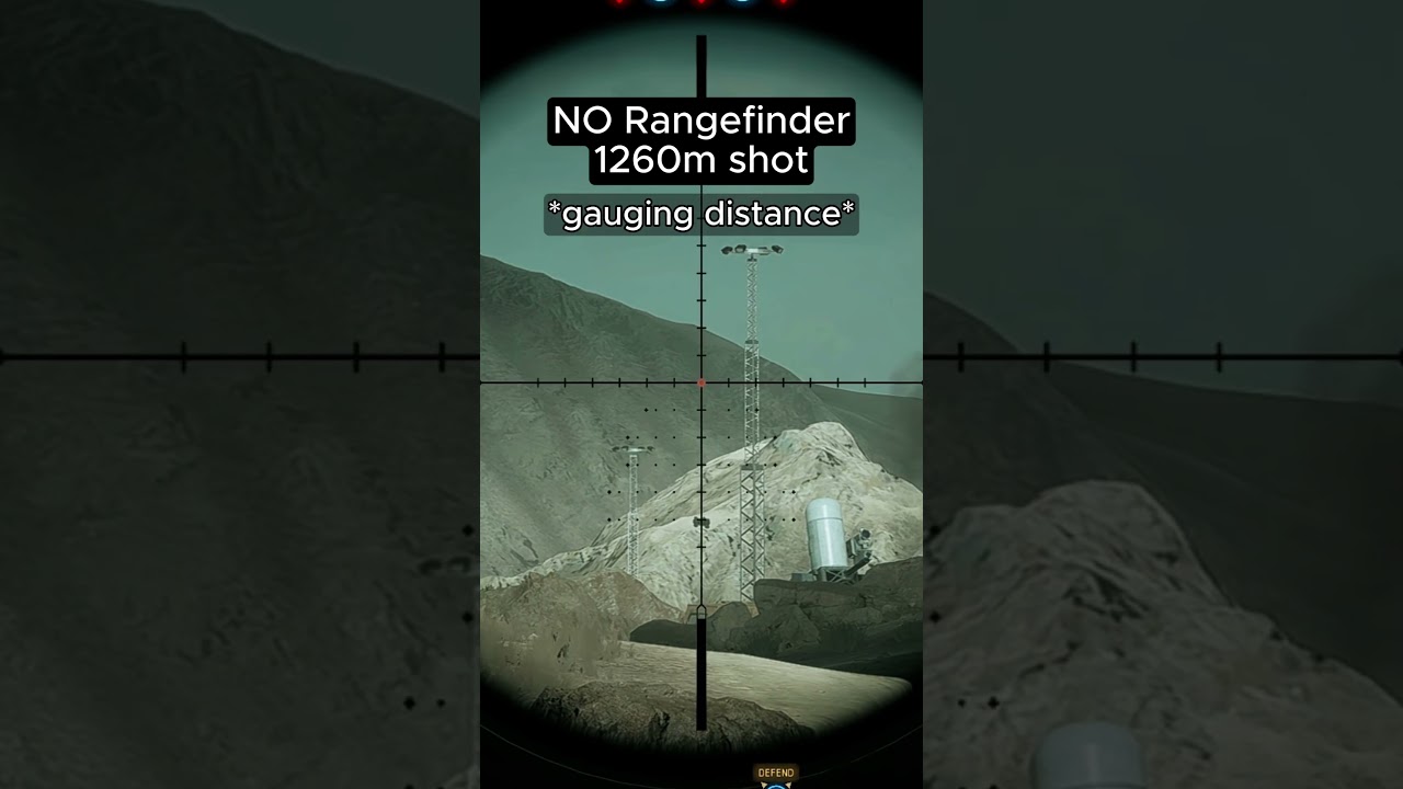 THE FIRST & FURTHEST RECORDED 1200m+ SNIPER shot WITHOUT RANGE FINDER in Battlefield 6 😤💥