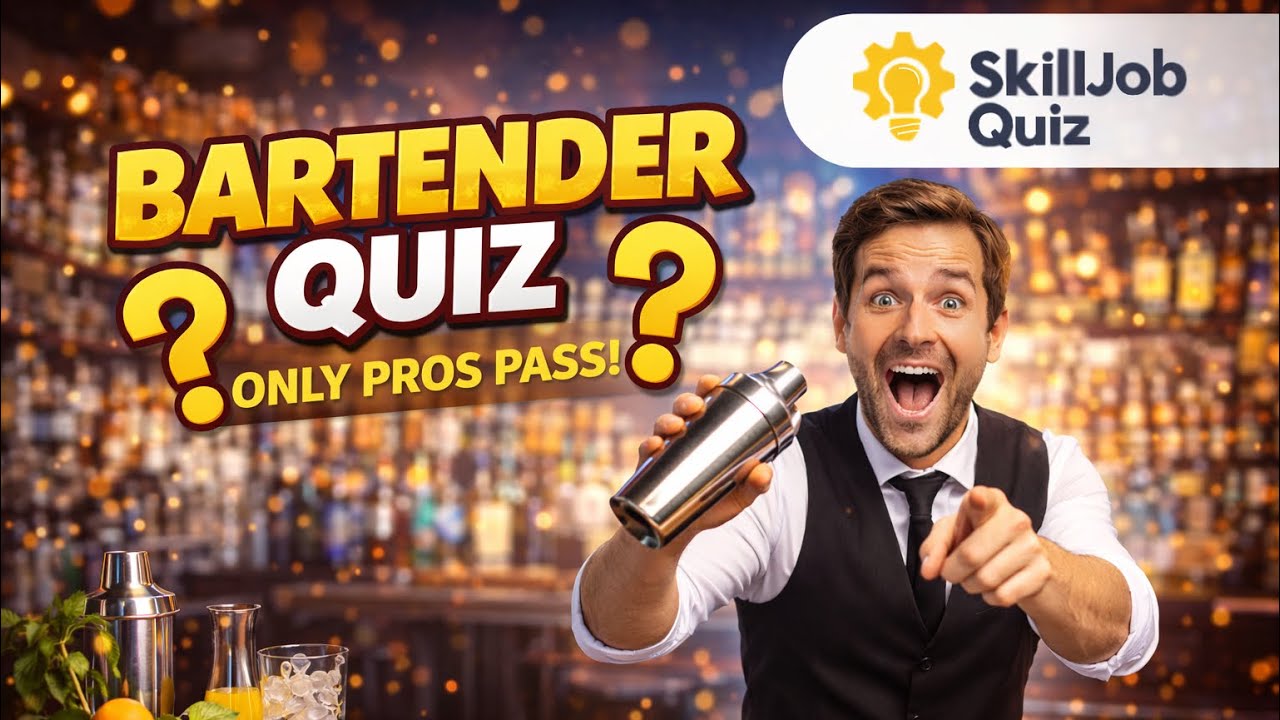 🍹 Only REAL Bartenders Pass This Cocktail Quiz | Mixology Test