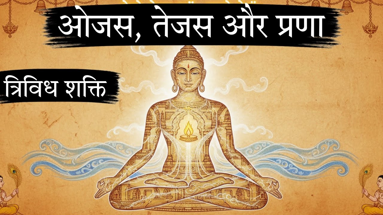 The Hidden Science of Ojas, Tejas & Prana — The Three Energies That Shape Your Destiny