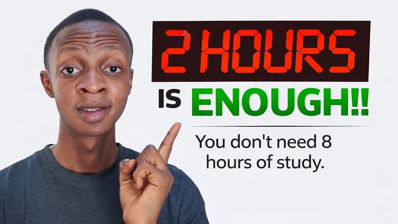 Stop Studying 8 Hours! I Scored 320 in JAMB Doing This