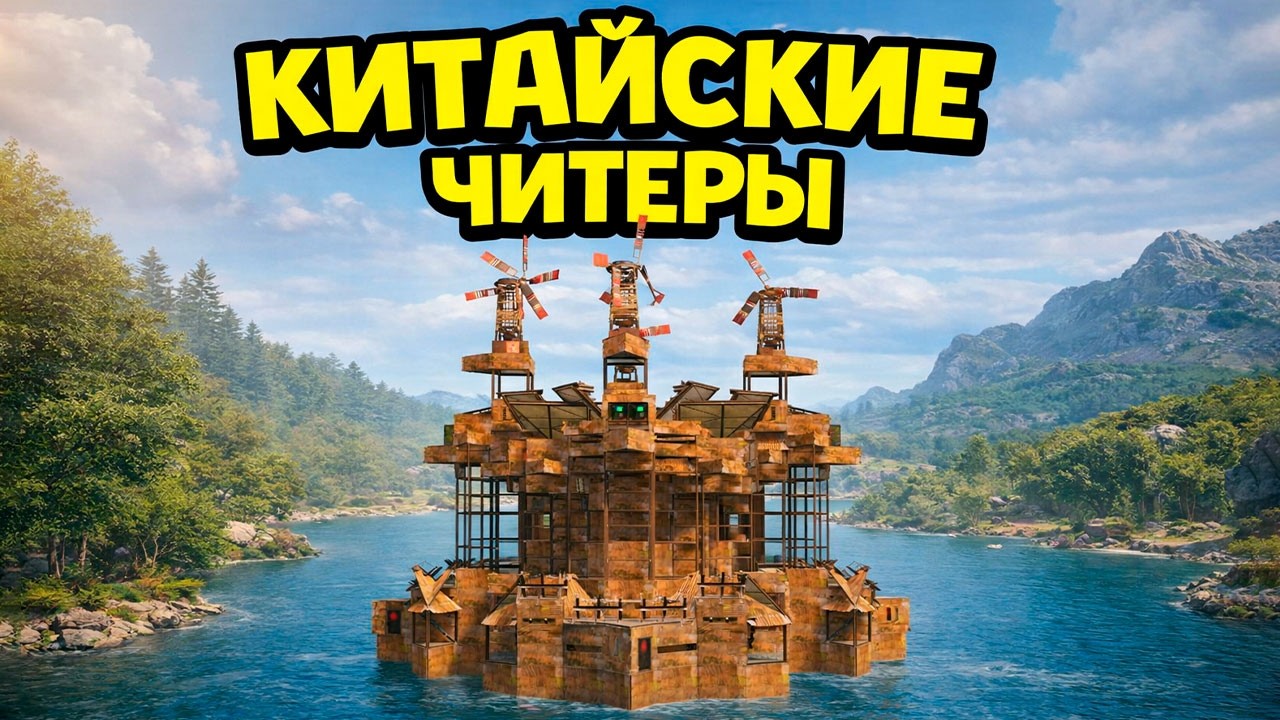 КИТАЙСКИЙ КЛАН покупает ЧИТЕРА чтобы ЗАРЕЙДИТЬ нас в РАСТ/RUST