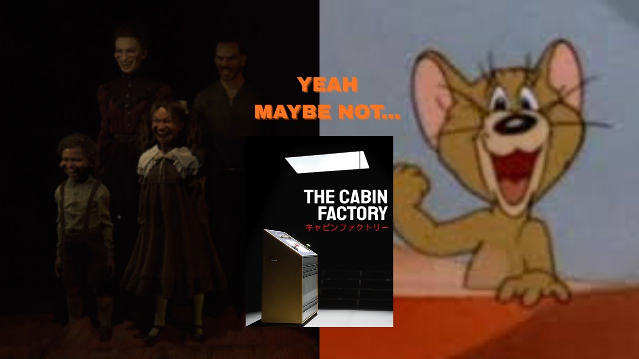 THE CABIN FACTORY but my friend is terrified...