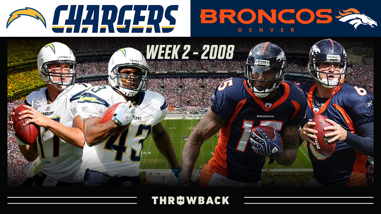 Mile-High Mayhem in Final 2 Minutes! (Chargers vs. Broncos 2008, Week 2)