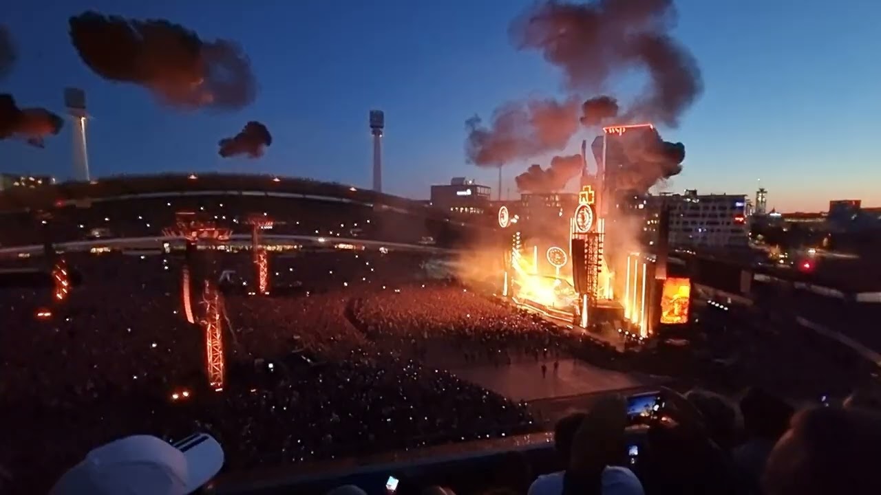Rammstein Ullevi 2022 - Sonne