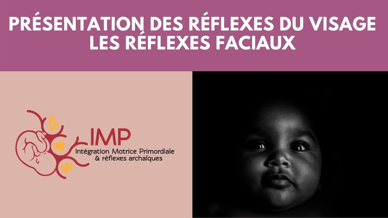 Les réflexes faciaux (réflexes du visage) - Intégration Motrice Primordiale IMP