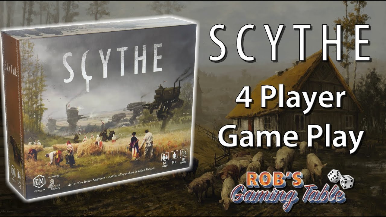 Scythe: The Wind Gambit - Game Play (4 Players)