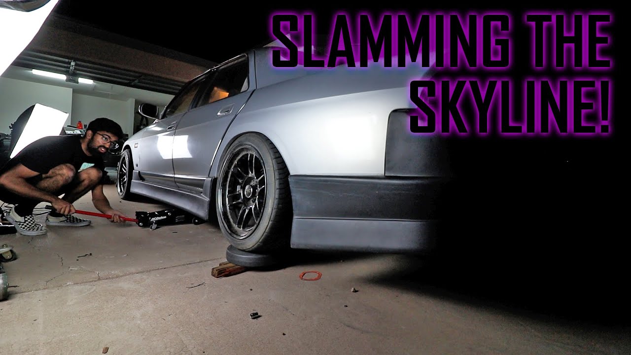 SKYLINE GETS COILOVERS!