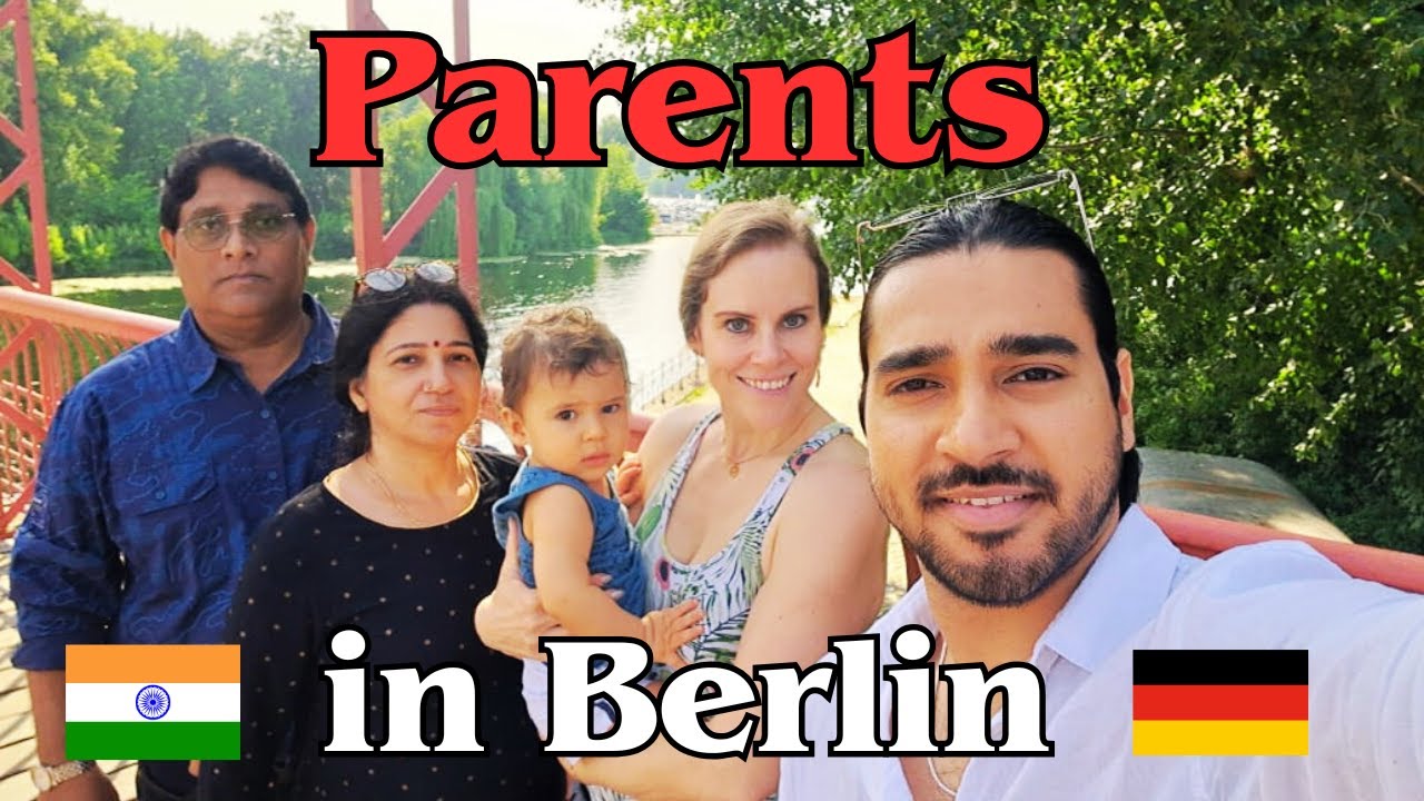 Indian Parents in Germany – Meeting Grandson and German Daughter in Law for the first time !