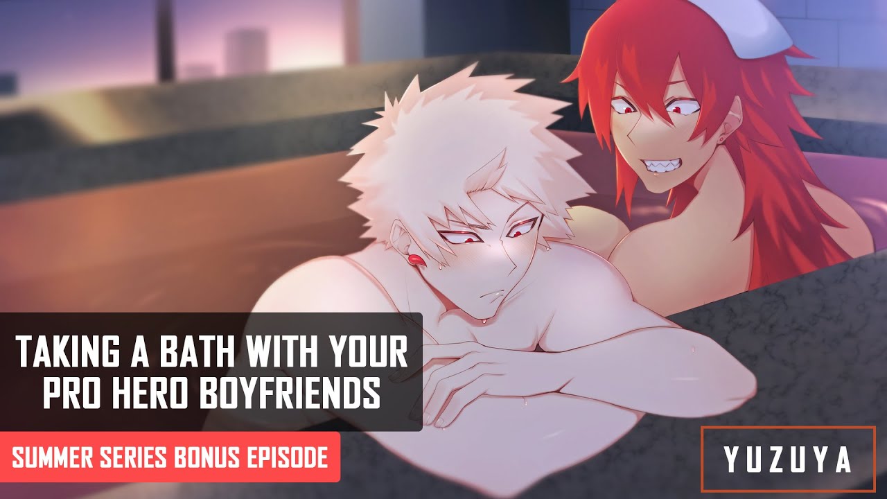 Taking A Bath With Your Pro Hero Boyfriends Kirishima & Bakugou ASMR | Summer Series Bonus Episode
