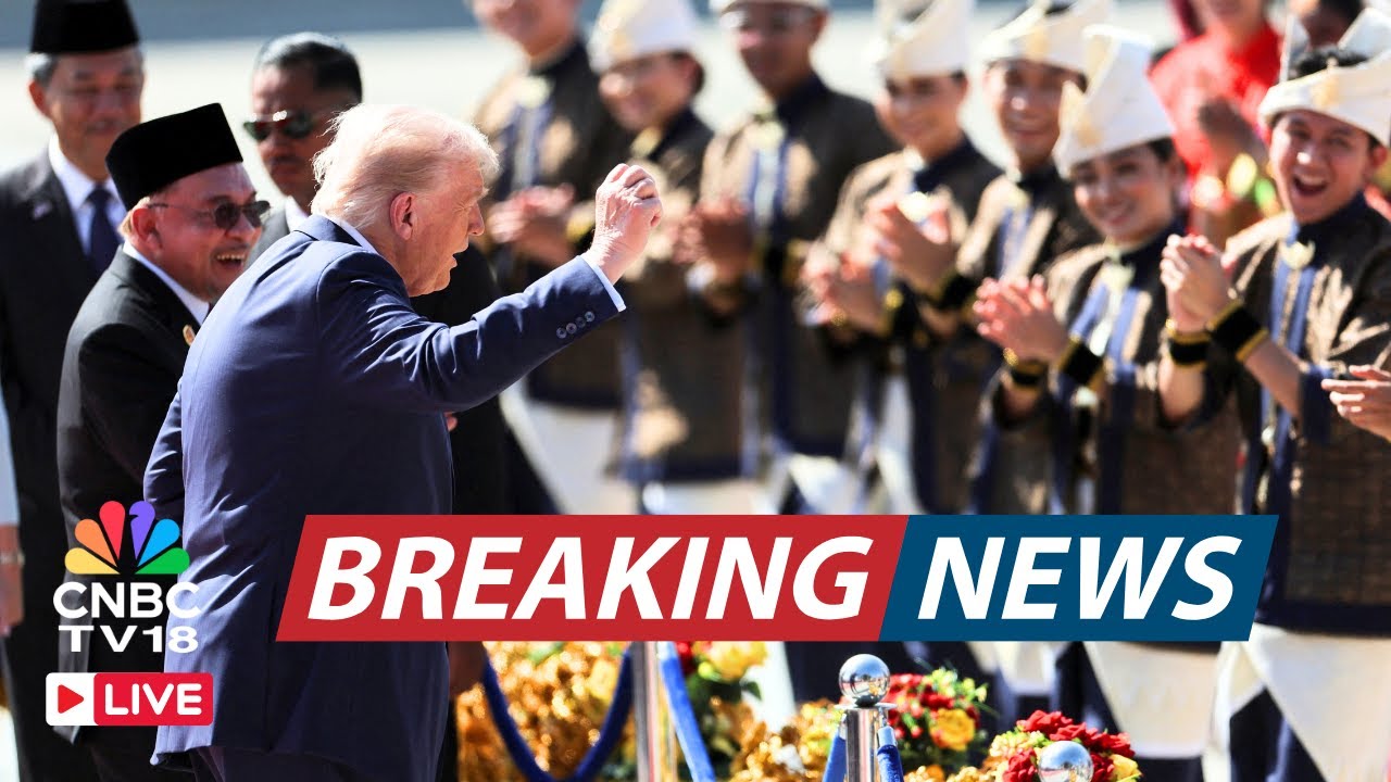 WATCH LIVE: President Trump Arrives in Malaysia To Begin His Asia Visit | ASEAN Summit 2025 | N18G