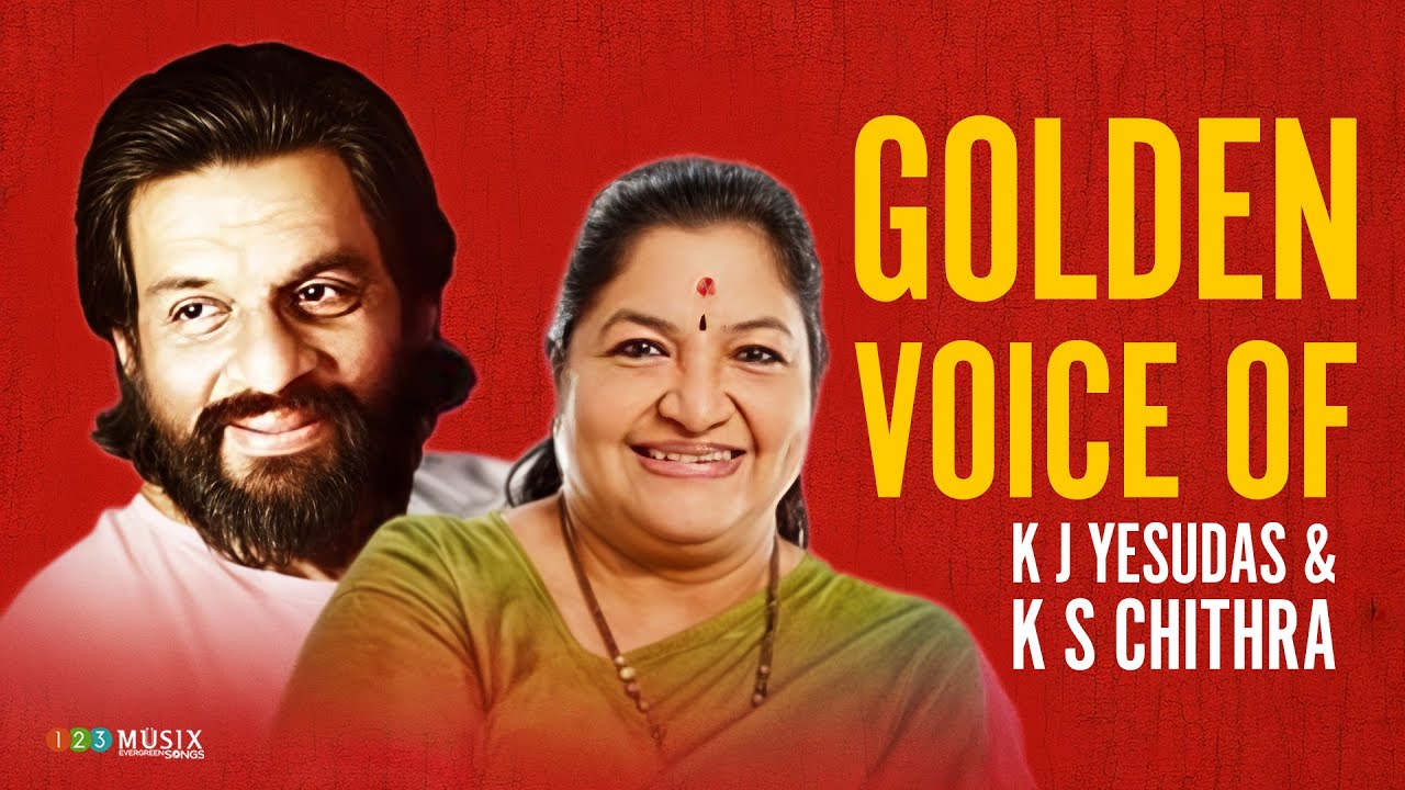 Golden Voice of K J Yesudas & K S Chithra | Evergreen Malayalam Hits |  Timeless Malayalam Songs