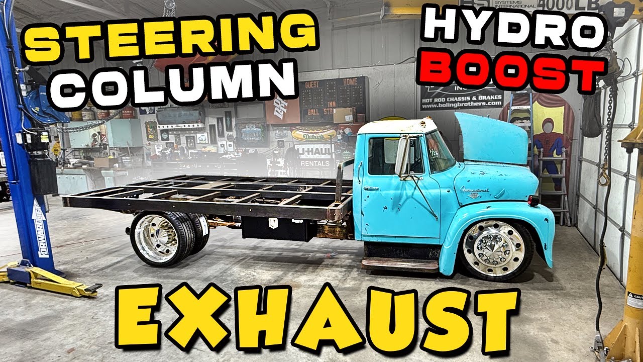 Cummins Swap 1963 Loadstar build. 5