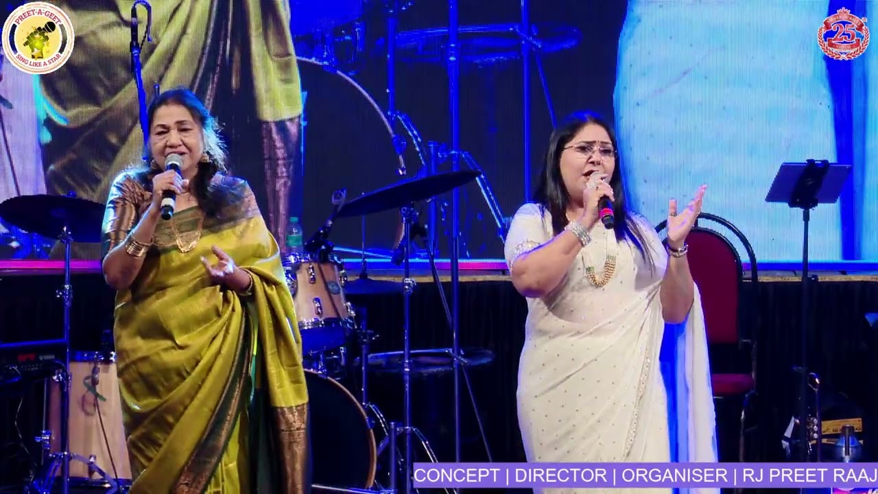 HANSTA HUA NOORANI CHEHRA | SINGER USHA TIMOTHY JI & PREET RAAJ JI |JAB JAB BAHAR AAYI| PREET A GEET