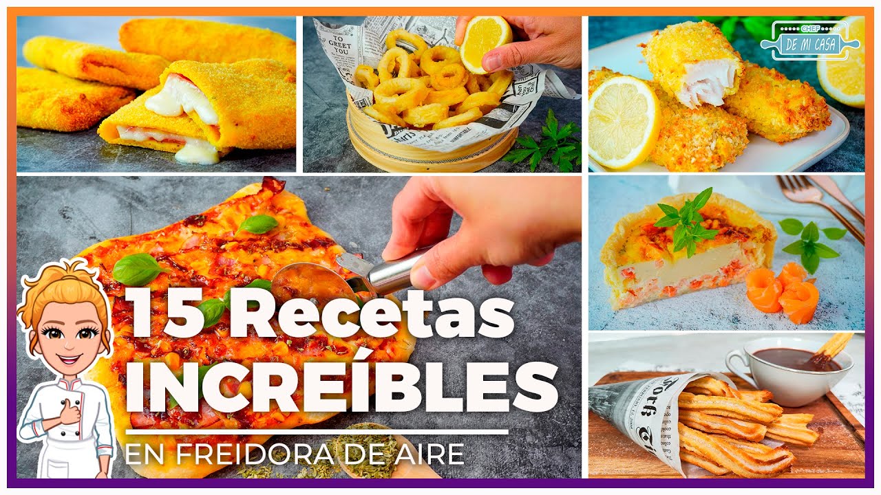 ✅ 15 RECETAS INCREÍBLES en la COSORI DUAL BLAZE que TIENES QUE HACER en tu FREIDORA DE AIRE 🤩