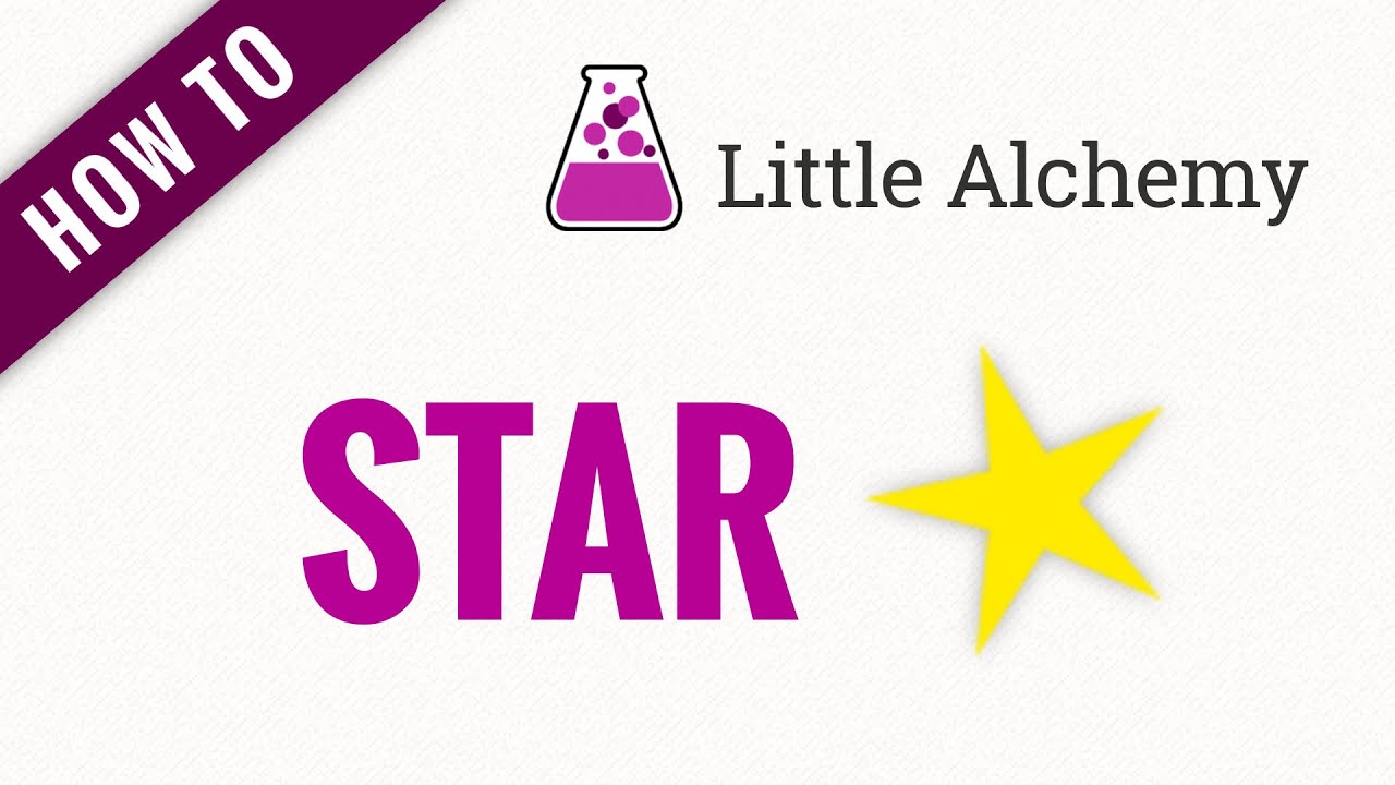 How to make a STAR in Little Alchemy