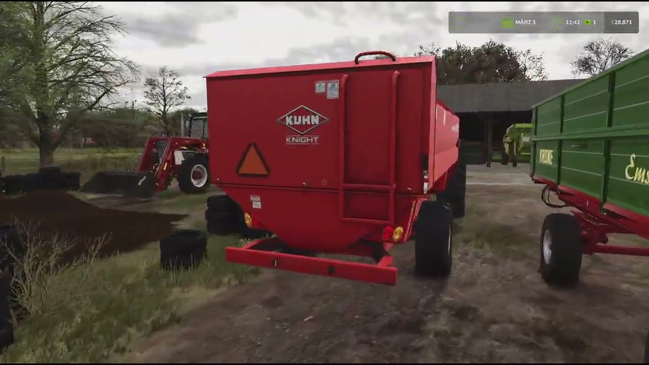 LS 25 - Unser kleiner Hof - Hof Arbeit!! Gülle um pumpen 