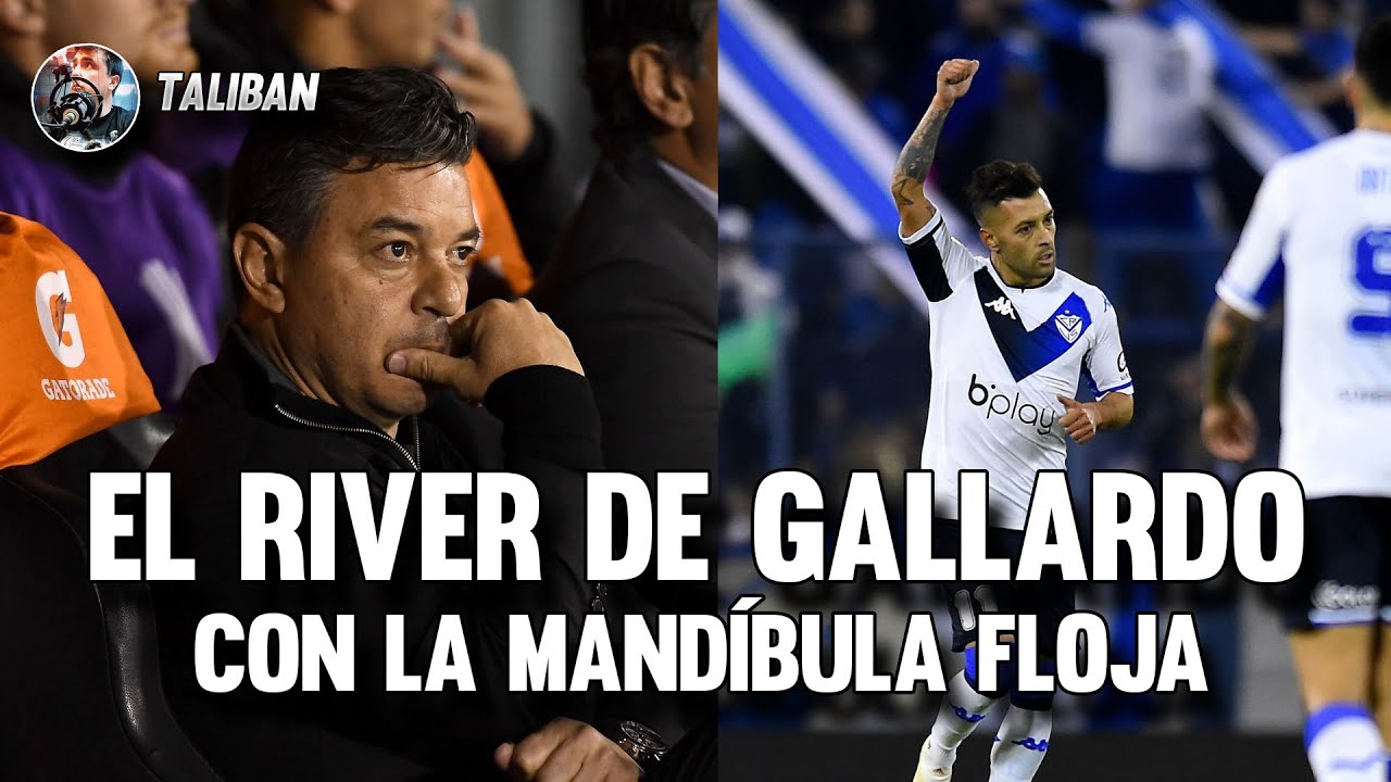 El River de Gallardo con la mandíbula floja