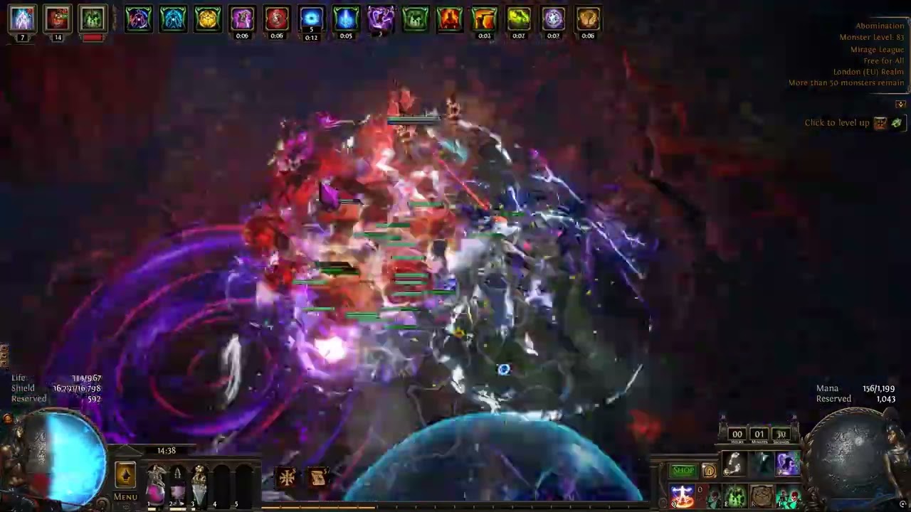 POE 3.28 Forbidden Rite of Soul Sacrifice Recoup Assassin Abomination Nightmare map