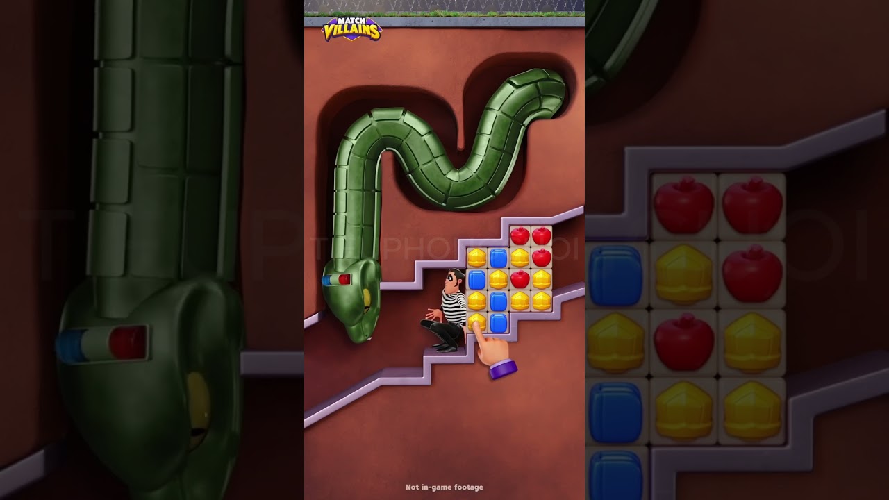 🍀 Top Puzzle Games : Match Villains 🧩 #matchvillains #toppuzzlegames