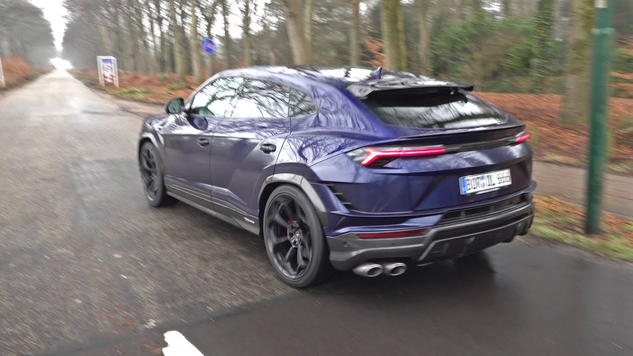 2023 Lamborghini Urus Performante with Akrapovic Exhaust - LOUD Accelerations and Crackles!