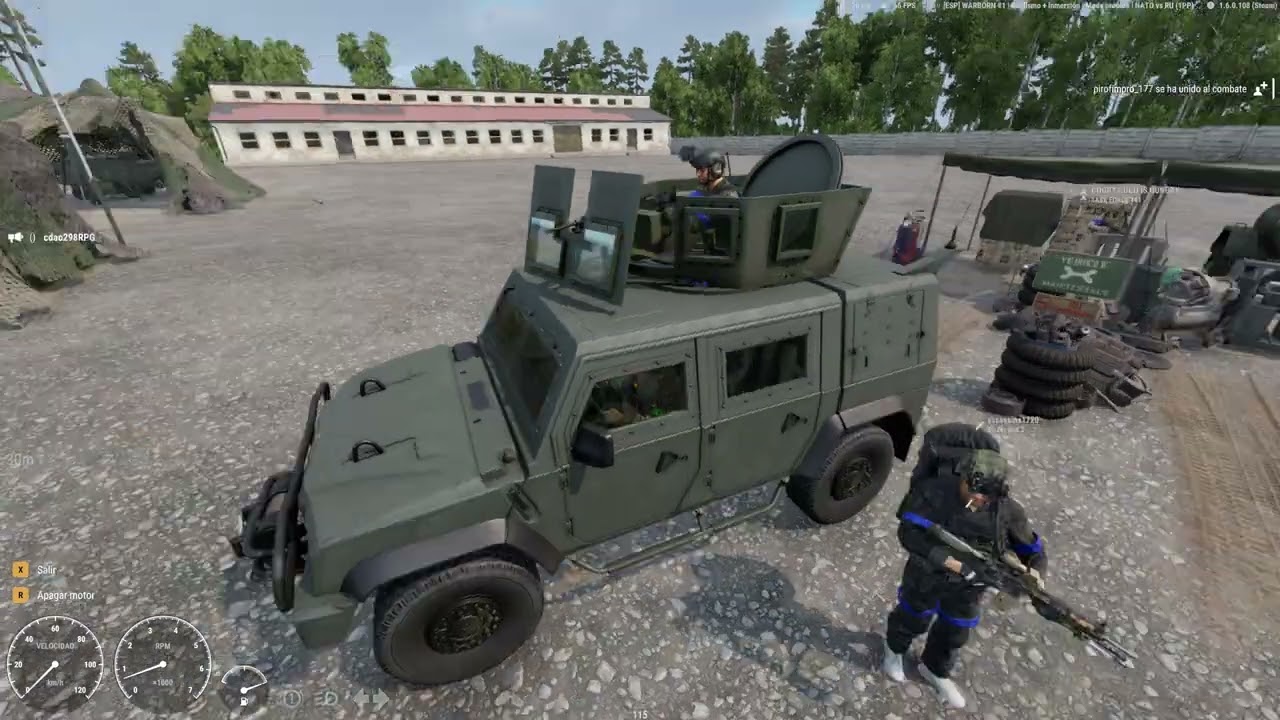 Arma Reforger: Warborn / Convoy a Oklahoma y defensa del terreno