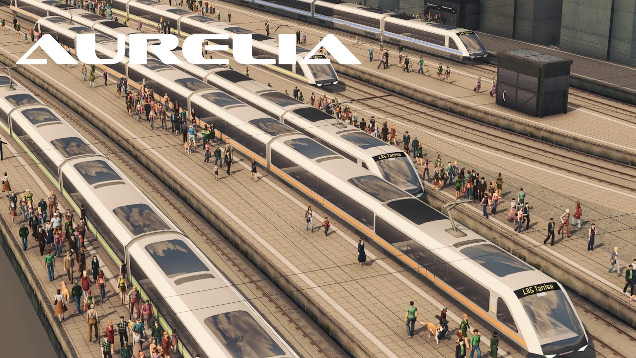 Main Train Station Rework - Cities: Skylines - Aurelia #80