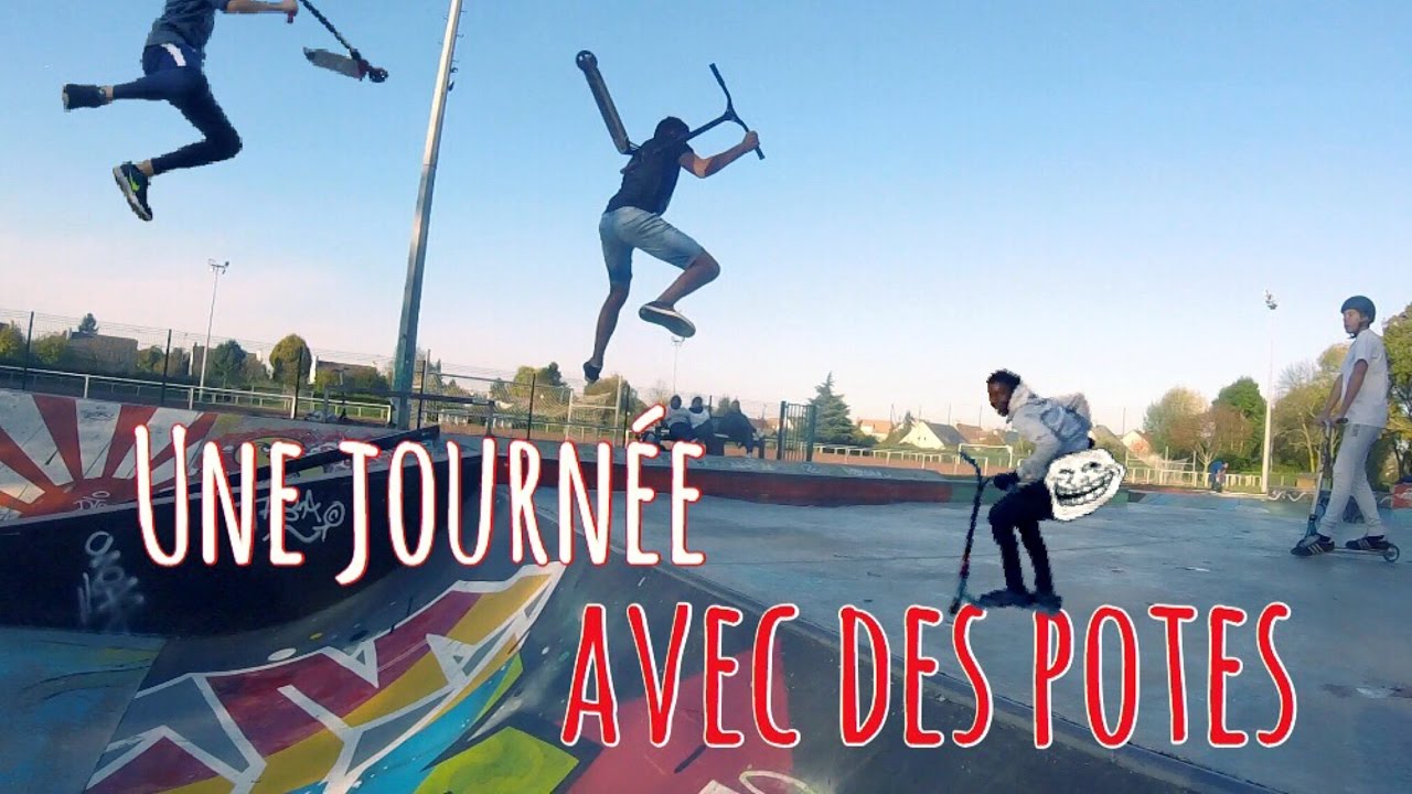 VLOG - UNE JOURN&Eacute;E AU SKATEPARK DE PONTAULT COMBAULT