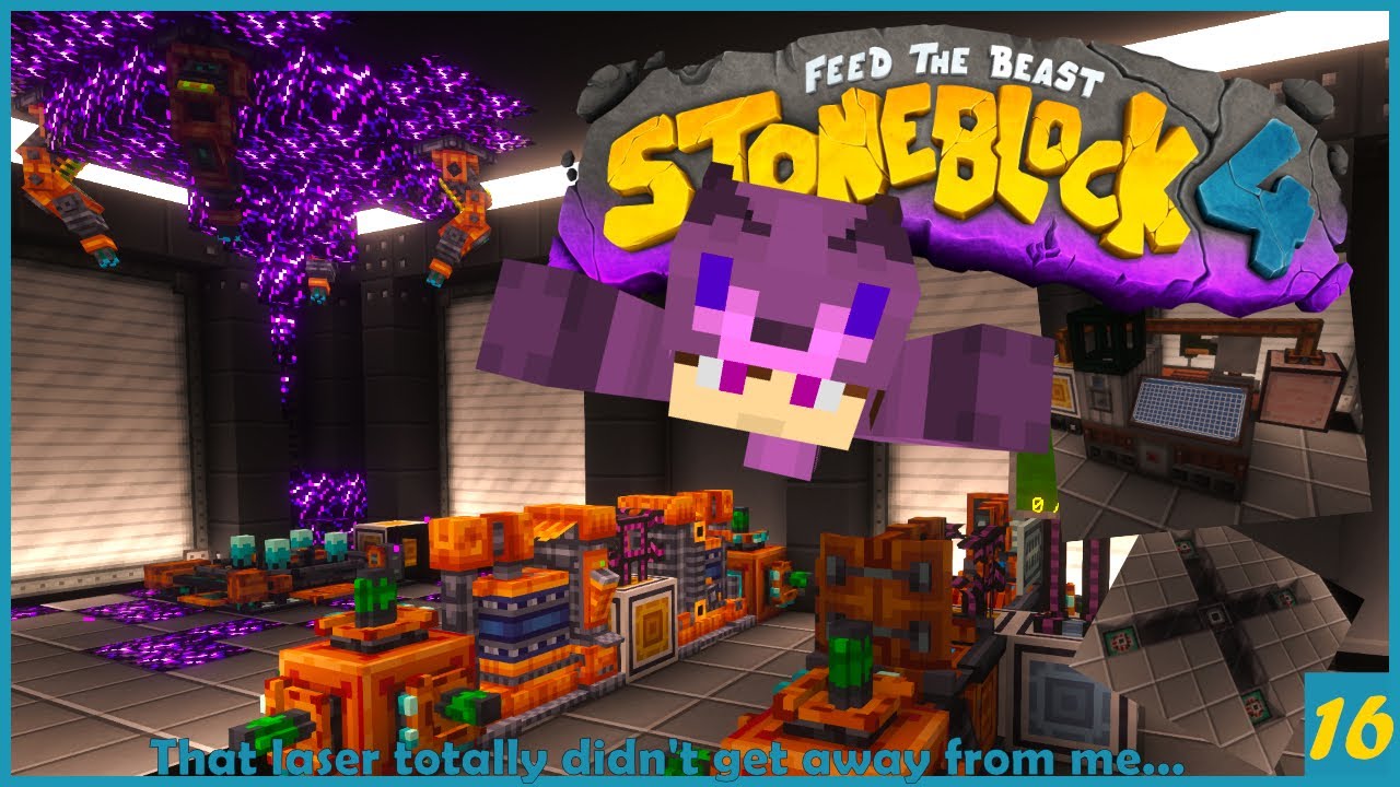 Stoneblock 4 -Minecraft Modpack- IMMERSING in some auto crafting and ACTUALLY winning! -16-