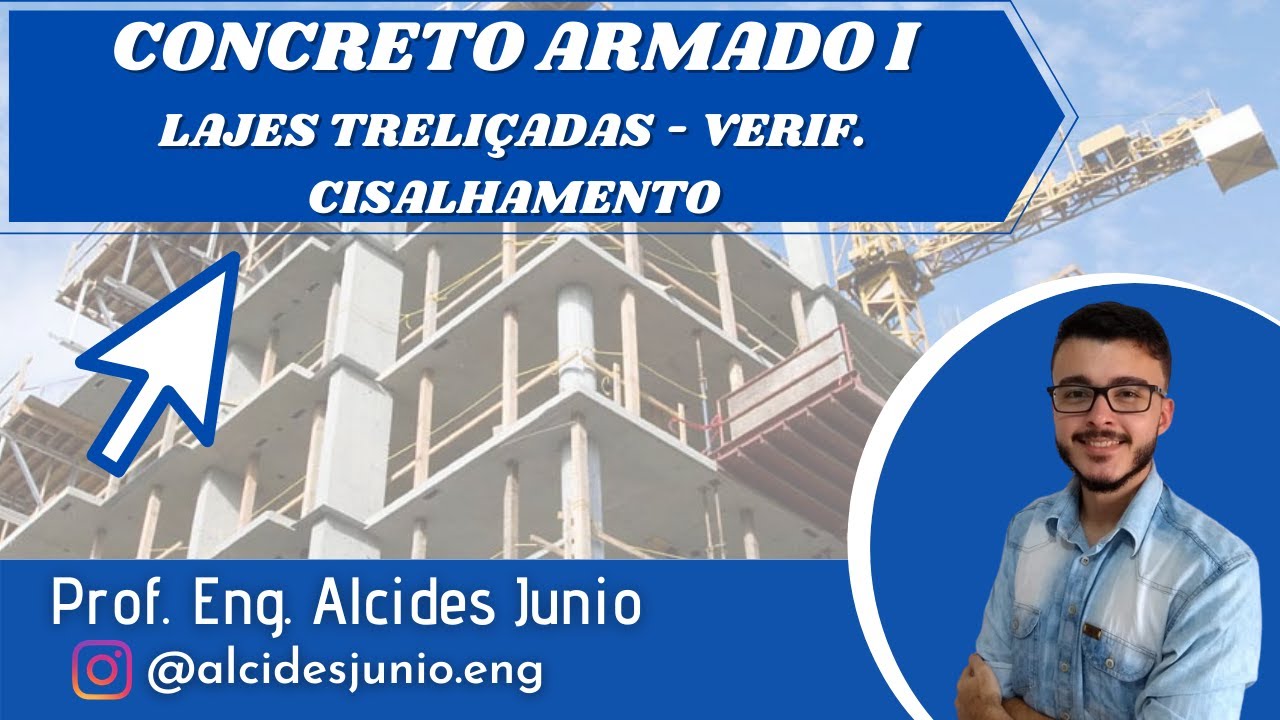 CONCRETO ARMADO I - LAJES TRELIÇADAS - VERIFICAÇÃO DO CISALHAMENTO