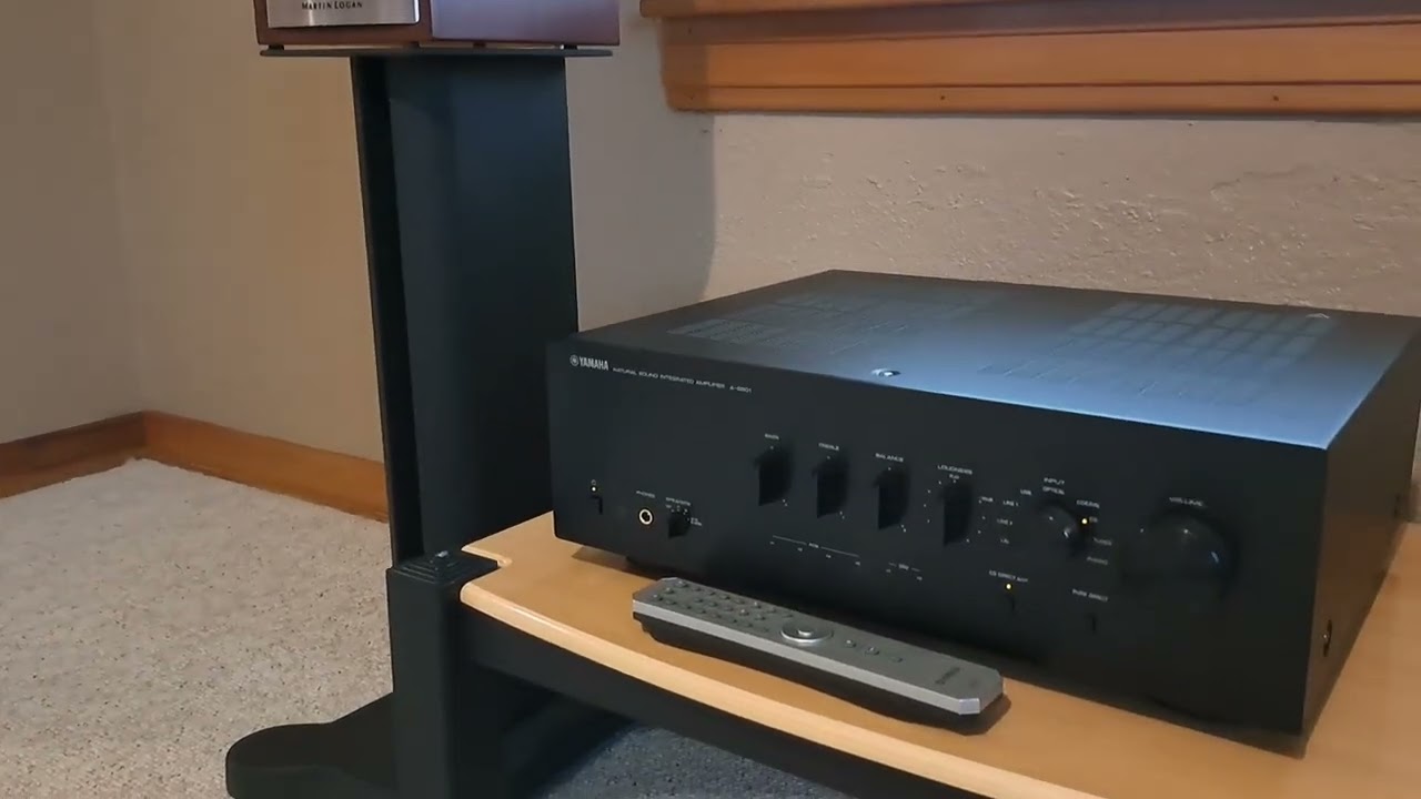 YAMAHA A-S801 AND ZENITH DVB211 DVD FROM 2002 AND MARTIN-LOGAN MOTION 15I SPEAKERS