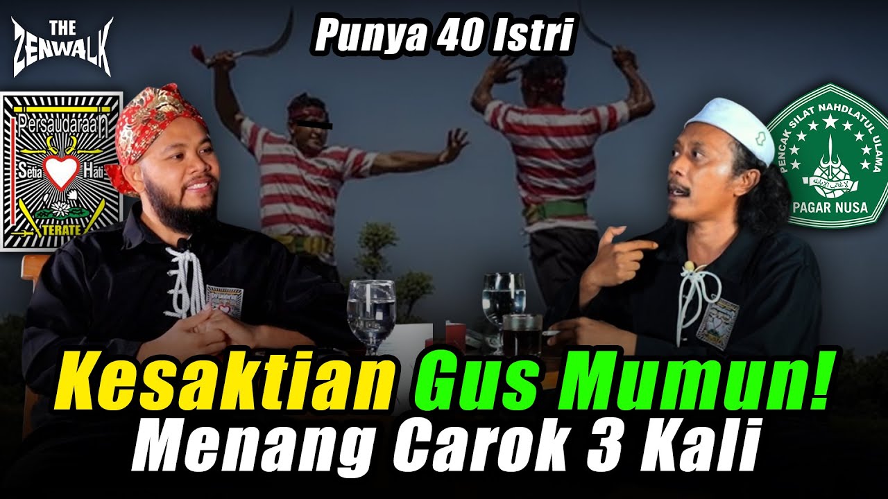 Kisah Dulur PSHT Punya 40 Istri! Gus Mumun Dari Pagar Nusa Berakhir Di PSHT - The Zenwalk Podcast