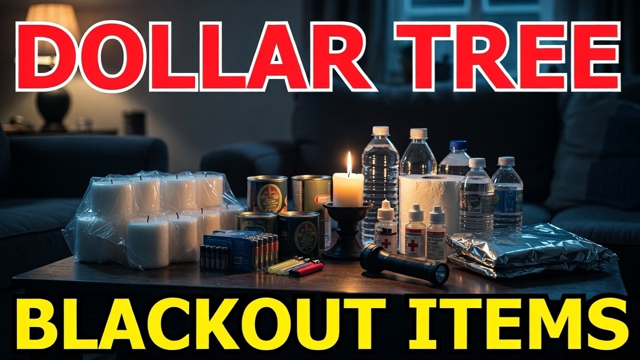 I Built a Complete Blackout Survival Kit for $10 at the Dollar Store (And It Could Save Your Life)
