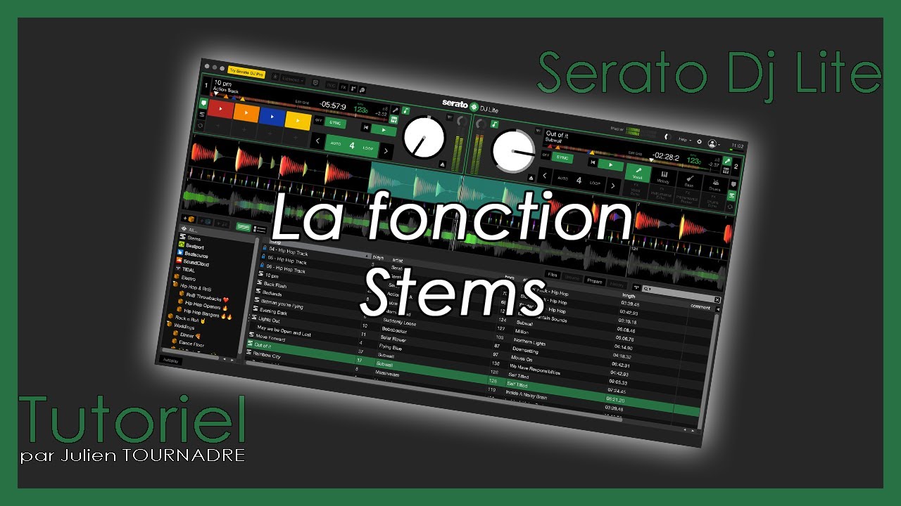 TUTORIEL - SERATO DJ LITE - La fonction Stems