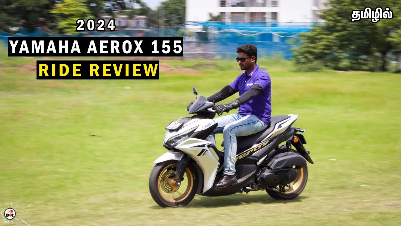 Yamaha Aerox 155 s Complete Ride Review | Top Speed, Breaking, Suspension etc.. | B4Choose