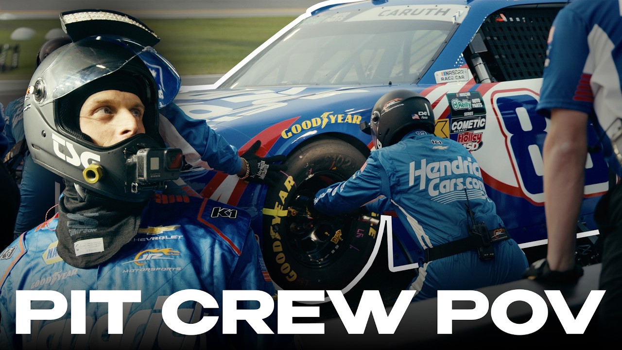 The Fastest Job at Daytona 500: Pit Stop POV with Skip Flores