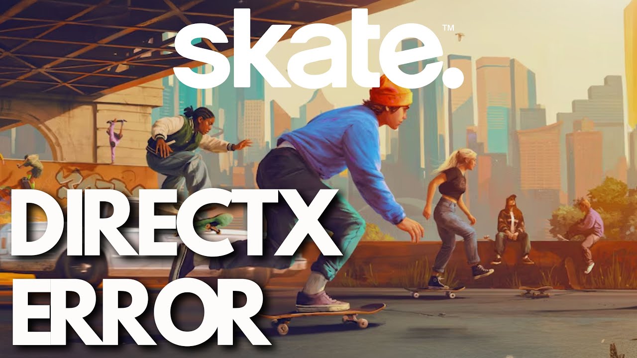 skate. Ошибка функции DirectX (DXGI_ERROR_DEVICE_REMOVED/DXGI_ERROR_DEVICE_HUNG) ИСПРАВЛЕНИЕ🎮🔥